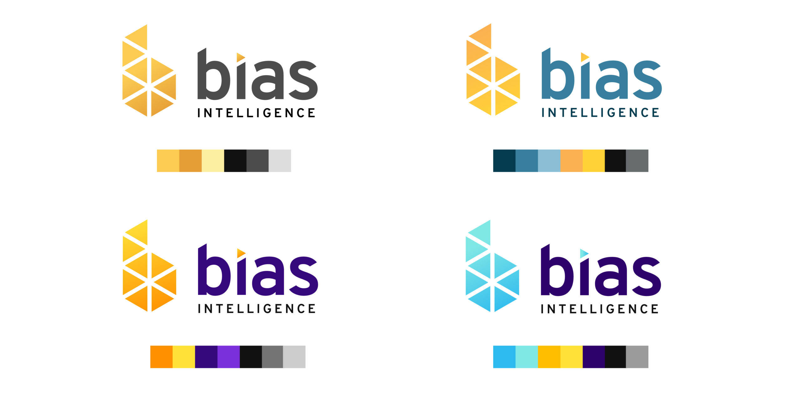 new bias logo in various color options