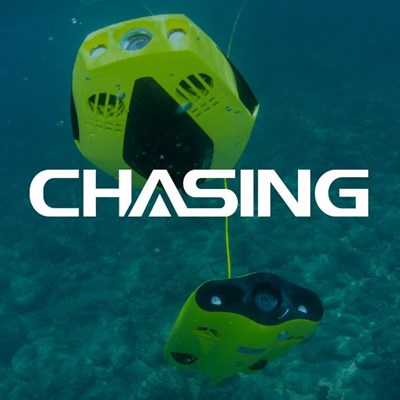 Chasing Underwater Drones