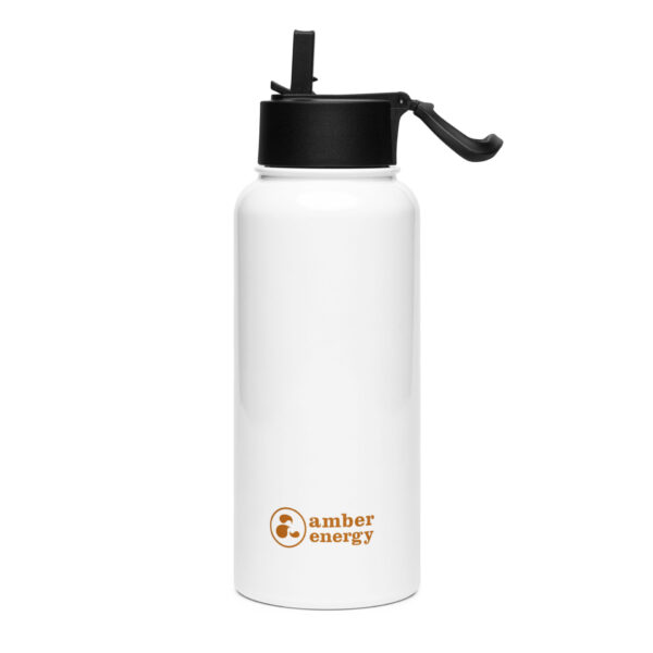 Hustle - Copper - Stainless steel water bottle with a straw lid - Image 4