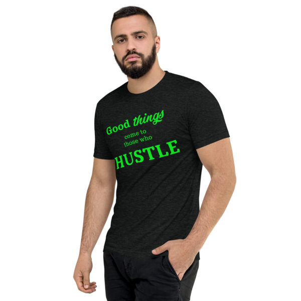 Hustle - Neon Green - Short sleeve t-shirt - Image 8