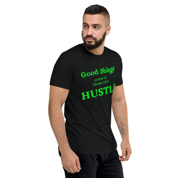 Hustle - Neon Green - Short sleeve t-shirt - Image 6