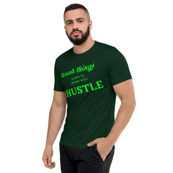 Hustle - Neon Green - Short sleeve t-shirt - Image 13