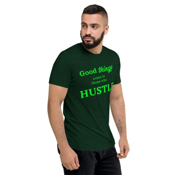 Hustle - Neon Green - Short sleeve t-shirt - Image 11