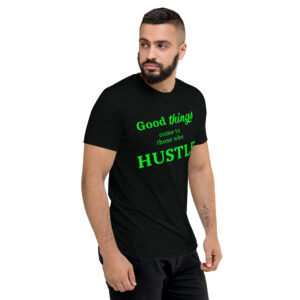 Hustle - Neon Green - Short sleeve t-shirt