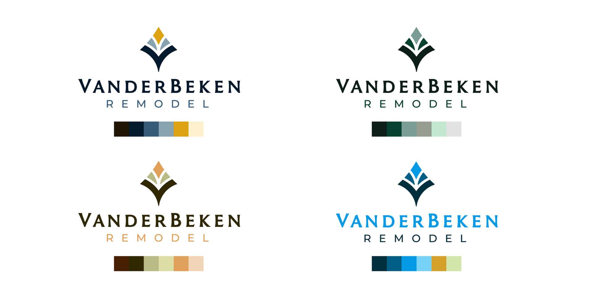 VanderBeken Logo color exploration