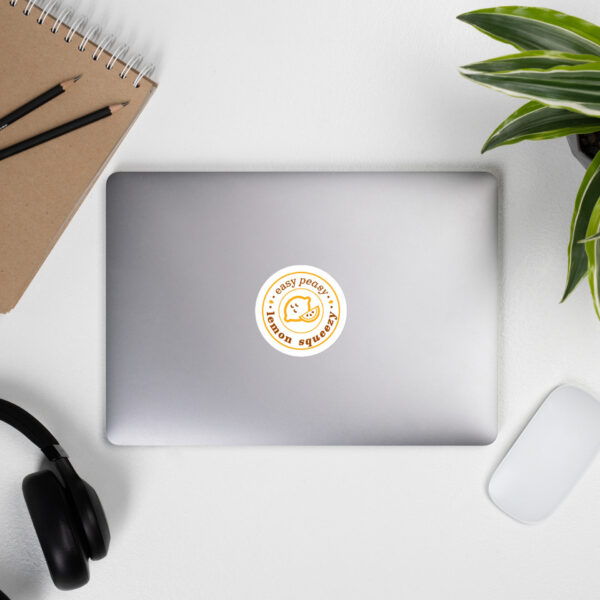 Easy Peasy Lemon Squeezy – Bubble-free sticker - Image 3