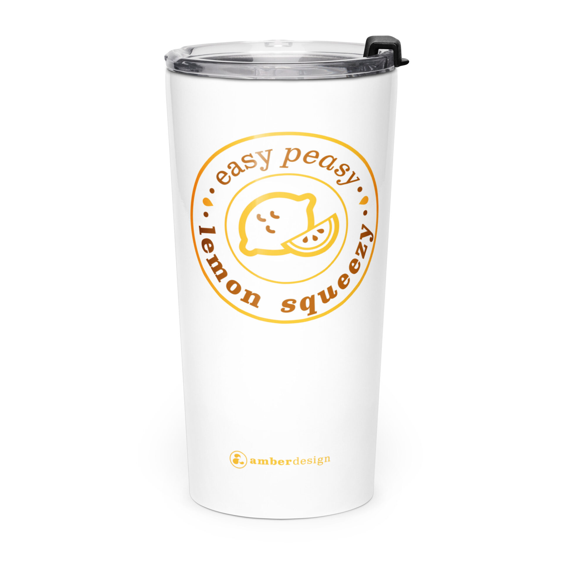 Easy Peasy Lemon Squeezy tumbler