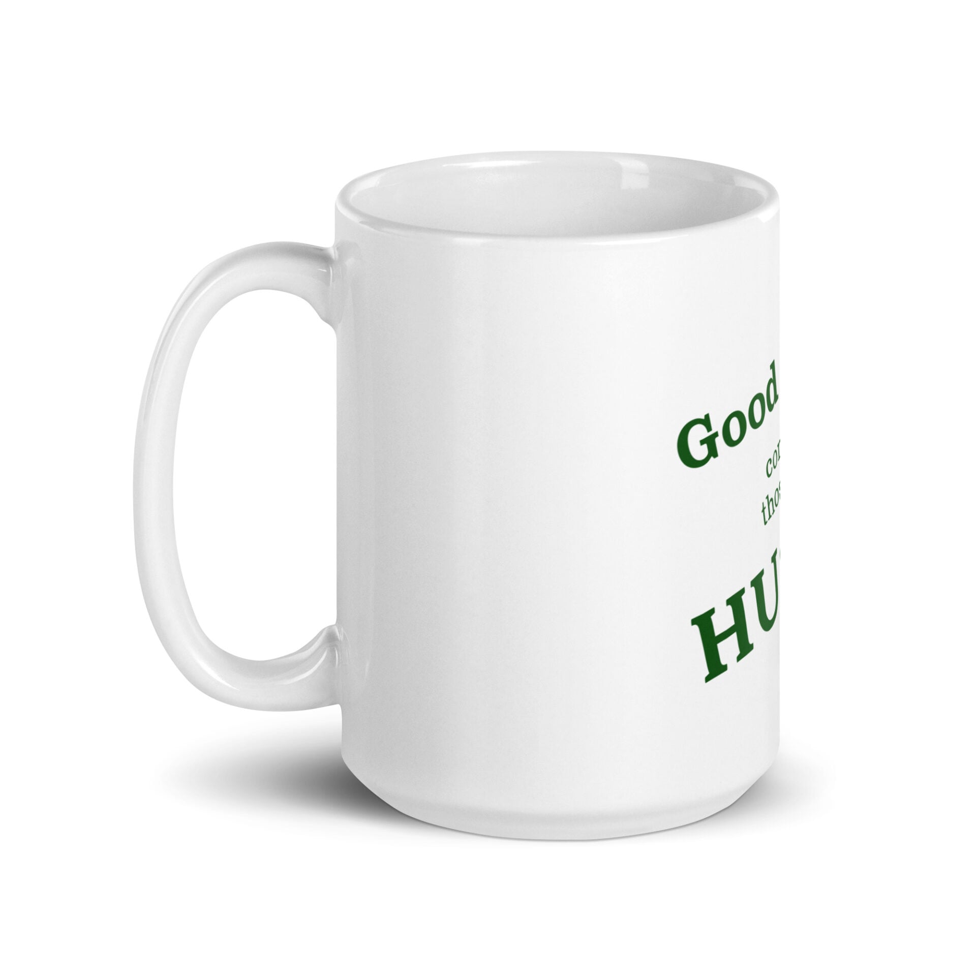 Hustle - White glossy mug - Image 5