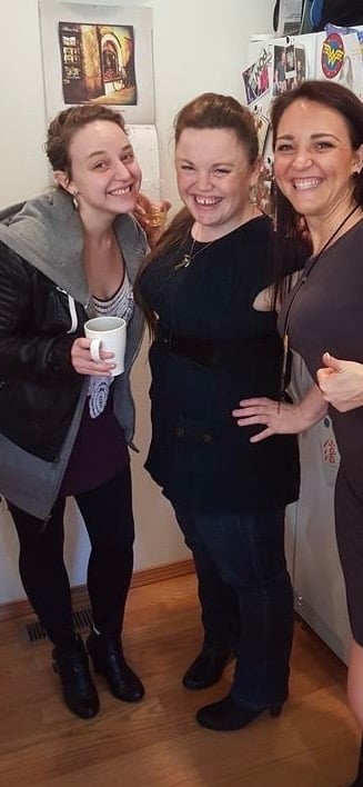 Chelcie, Samantha and Amber at 2015 Thanksgiving